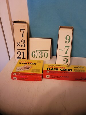 Vintage Kenworthy  Self Teaching Flash Cards