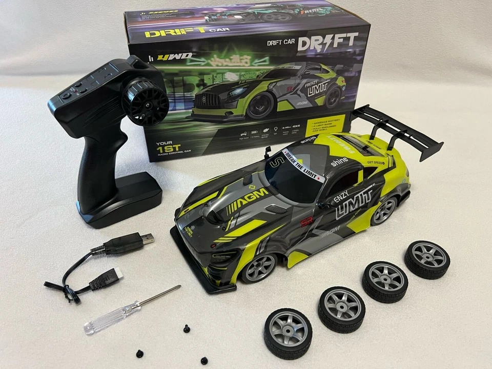 Rc Drift Car 1:16 4Wd Drifting Wheels Anti-Collision Off-Road Racing Rc Cars - Image 3 of 4