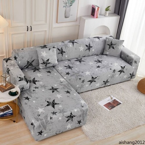 Geometric Thick Sofa Cover Elastic Stretch For Living Room Universal Couch Cover - Picture 11 of 46