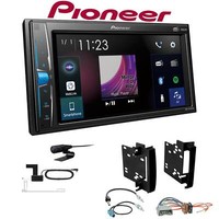 Pioneer 2-DIN Autoradio Bluetooth Dab+ FüR Chrysler Sebring 2007-2010 Schwarz