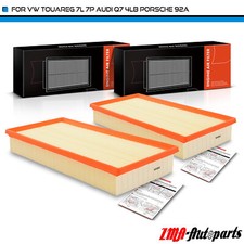 2x Engine Air Filters for Audi Q7 4LB Porsche Cayenne 92A 9PA VW Touareg 7LA 7L7