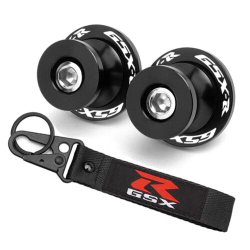 M8 X1.25 Swing Arm Spools Slider Stand Screw 2pcs For Suzuki GSXR 600 750 1000 - Picture 7 of 10