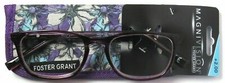 FOSTER GRANT Magnivision Reading Glasses 2.75 Elana Ships Free