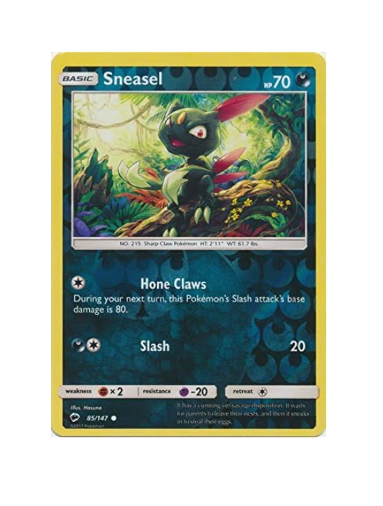 Sneasel Pokémon TCG Cards for sale | eBay