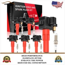Ignition Coils Iridium Spark Plugs Kit For Subaru B9 Tribeca H6 3.0l 2006-2007