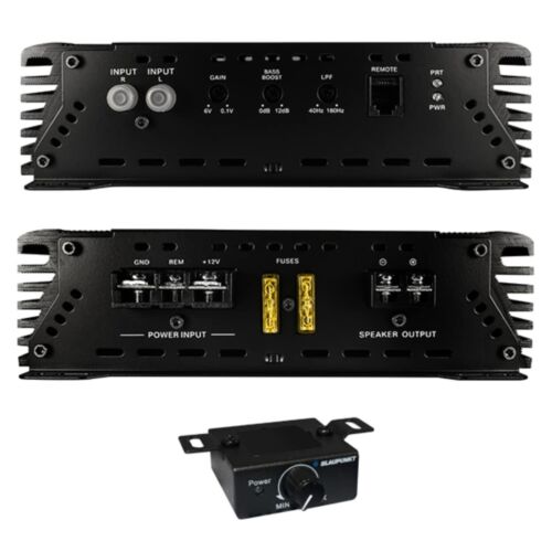 Blaupunkt AMP1500M High-End 1500 Watts Monoblock Car Audio Amplifier/Amp +Remote - Picture 2 of 4
