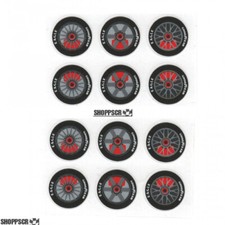Jk 5/8 sticker front wheels-Goodyear Logo 6 Pair