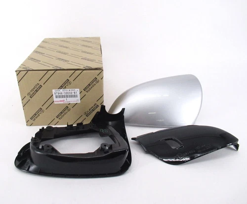 Genuine OEM Toyota Lexus 8794A-30E00-B1 Driver Left Side Mirror Cover Silver