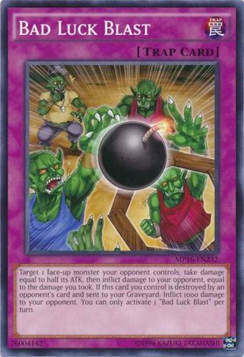 Bad Luck Blast MP16-EN232 Common Unlimited Edition LP x1