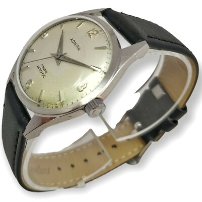 Montre Vintage Homme ADMIRA - Calibre P62, 17 Rubis - Mécanique à Remontage - Boîtier Plaqué Or - Occasion