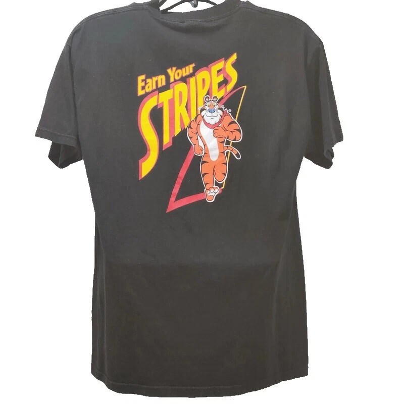 哈尼斯棉条纹男士 t 恤