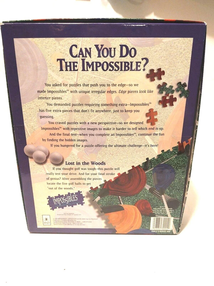 Rompecabezas Impossibles LOST IN THE WOODS 750 + 5 piezas desconcertados Foto 4 de 4