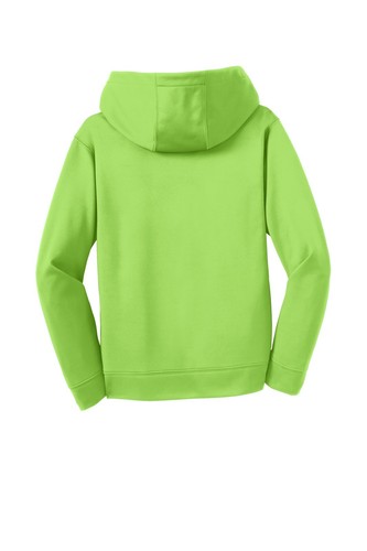 Sport-Tek YST244 Youth 100% Polyester Sport-Wick Fleece Hooded Pullover - Picture 31 of 45