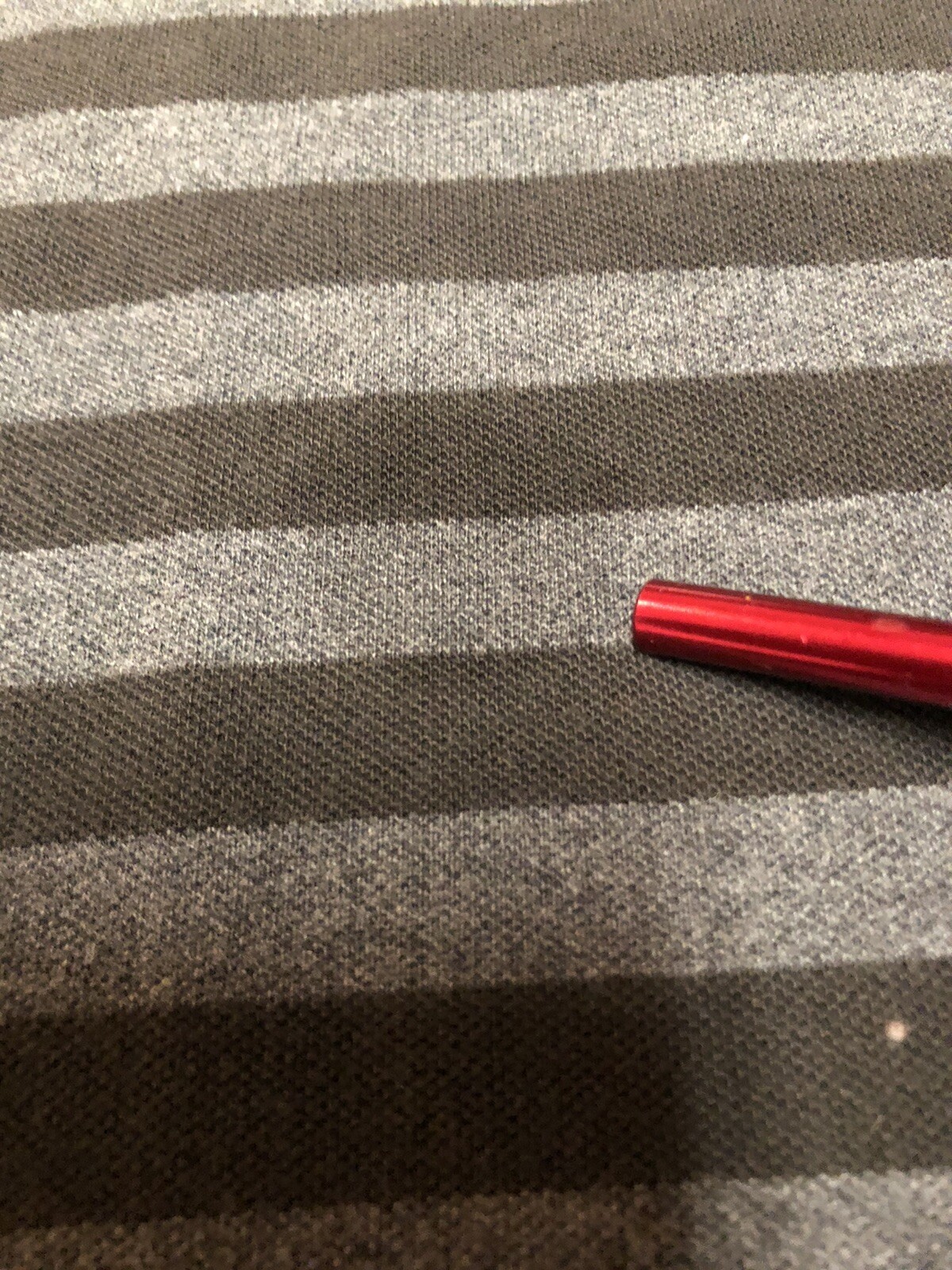 PONY Polo Ralph Lauren vintage camicia a righe taglia XL nero grigio scuro colletto a cavallo G14