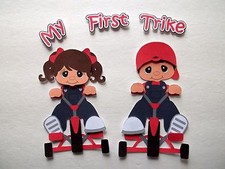 3D - U Pick -PL6 Play Skate Kite Trike Bike Scooter Card Scrapbook Embellishment