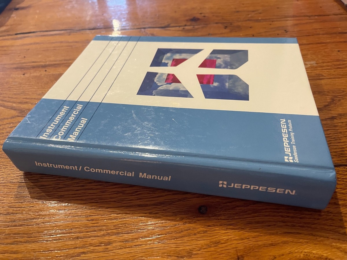 Instrument Commercial Manual - Jeppesen Hardback | eBay