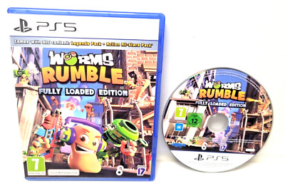 Worms Rumble Fully Loaded Edition PS5 PlayStation 5 Mint Disc Boxed