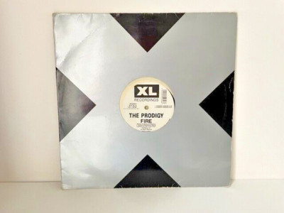 The Prodigy   Fire / Jericho 12  Old Skool Hardcore Vinyl 1992 XL Genaside II 92