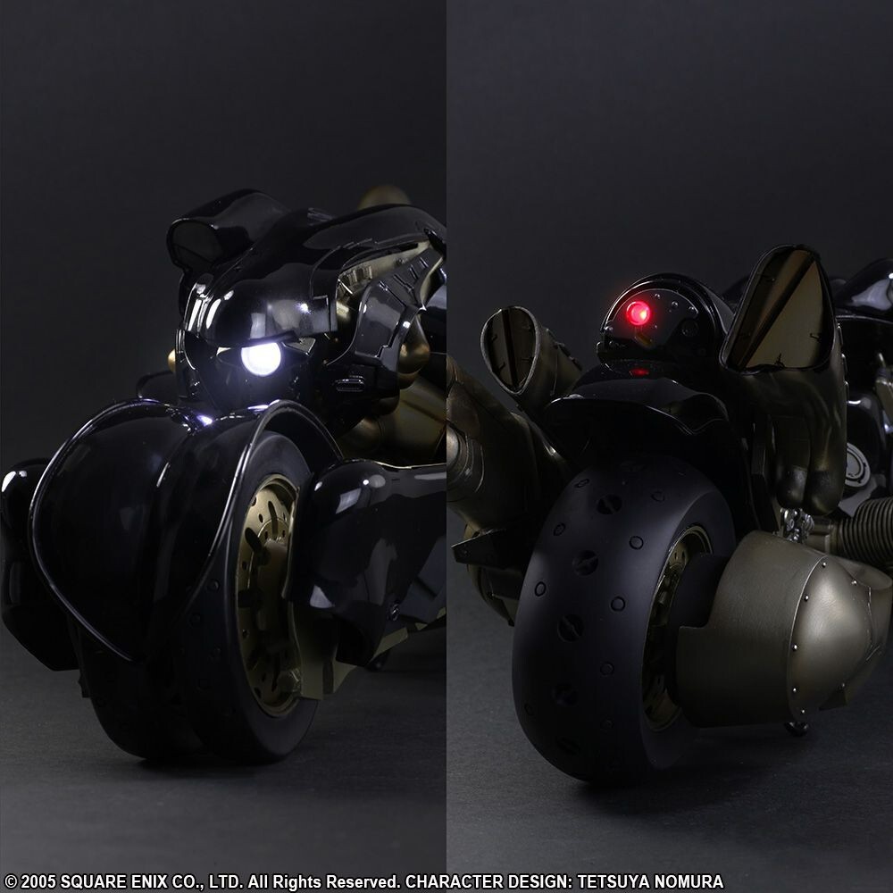 FINALFANTASY VII ADVENT CHILDREN クラウドリング FINAL FANTASY VII Advent Children Cloud Strife Fenrir Figure PLAY