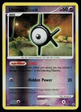 Pokemon Card - Unown [K] Secret Wonders 68/132 Uncommon Reverse Holo on eBay