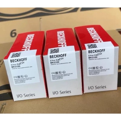 New In Box BECKHOFF BK3100 BK3100 PROFIBUS COUPLER BK3100 PLC BK3100