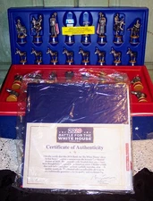 BulbHead 2020 Battle For The White House Gold Edition Chess Set NEW