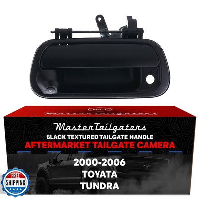 Master Tailgaters Black Textured Tailgate Handle with Backup Came