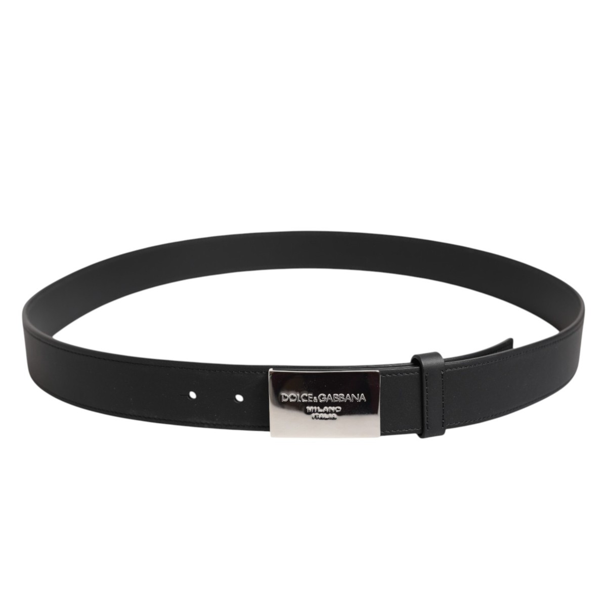 Dolce & Gabbana belts black buckles 85 Leather belt Dolce & Gabbana Black size 85 cm in Leather  main image 2