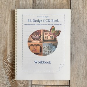 Brother PE Design Book Workbook Instructions Manual User Guide Coil Bound