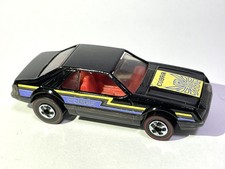 Custom Made Vintage 1979 Hot Wheels Hot Ones Turbo Mustang Cobra Black
