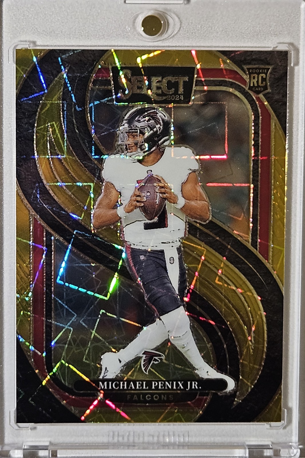 2024 Panini Select Michael Penix Jr. #110 RC Premier GOLD /10 Falcons 🔥