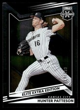 2022 Panini Elite Extra Edition Hunter Patteson Auto /999 Kansas City Royals