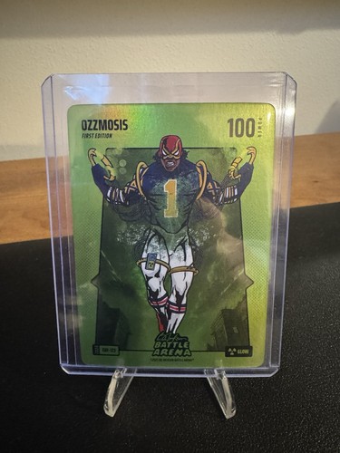 Ozzie Albies – OZZMOSIS Bo Jackson Battle Arena 2026 Green Glow Rare Case Hit