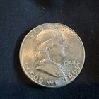 1948 - Franklin Half Dollar Silver - ungraded 90% silver