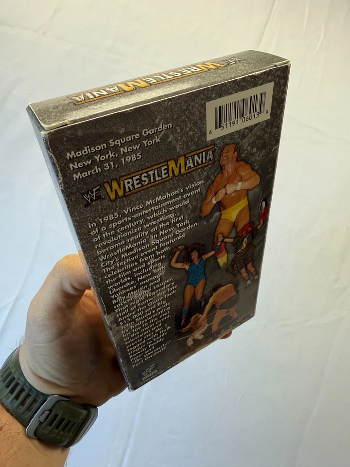 WWF Wrestlemania 1 The Legacy Home Video Hulk Hogan & Mr. T 1985 Foto 4 de 4