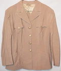 -WWII- 1944 -WAAC/WAC- Vintage US Army Women's ID'd Tropical Military Uniform