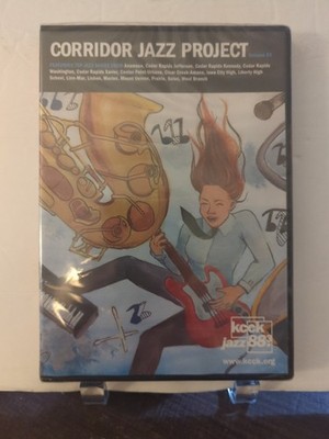 Corridor Jazz Project [Volume 15] DVD 2022 KCCK 88.3 FM Cedar Rapids Iowa SEALED