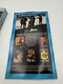 Mad Dog McCree (Sega CD, 1993) CIB, Complete, Tested & Works