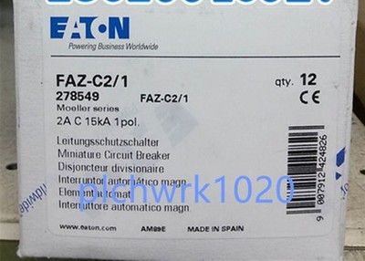 1 PCS NEW   Micro Circuit Breaker FAZ-C2/1 2A1P *la