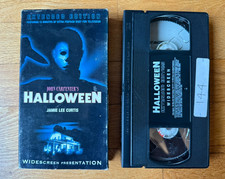 HALLOWEEN VHS - Special Extended Edition w/Footage Shot for TV - John Carpenter