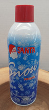 Santa Fake Snow Spray Aerosol Decorate Tree by hand, Nieve 368g - 13 oz Can