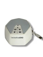 LectroFan EVO White Noise Sleep Machine Non-Looping Model ASM1020 USB