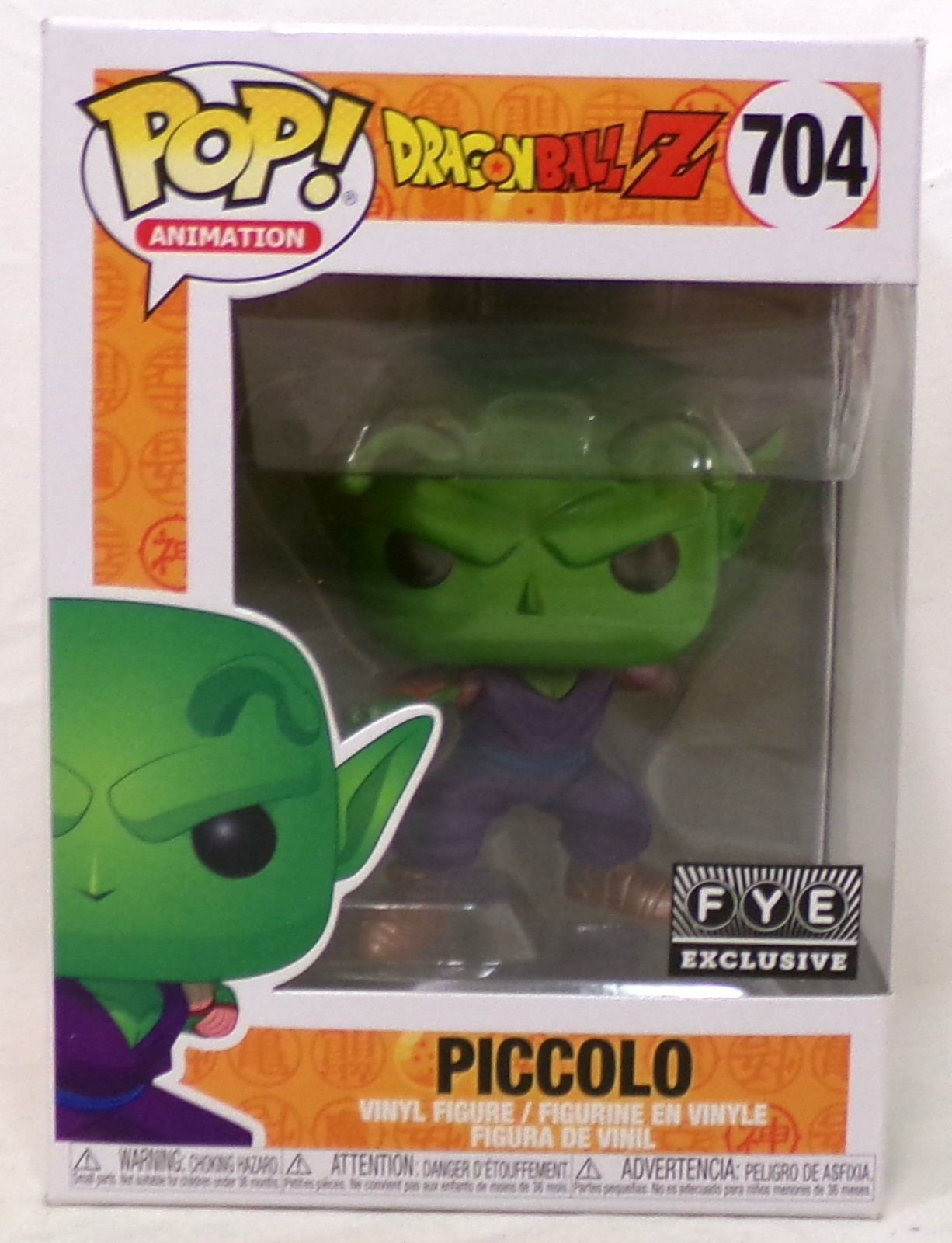 Sale Funko Pop! 2019 Animation Toei Animation Dragon Ball Z 704 Piccolo Fye Exclusive