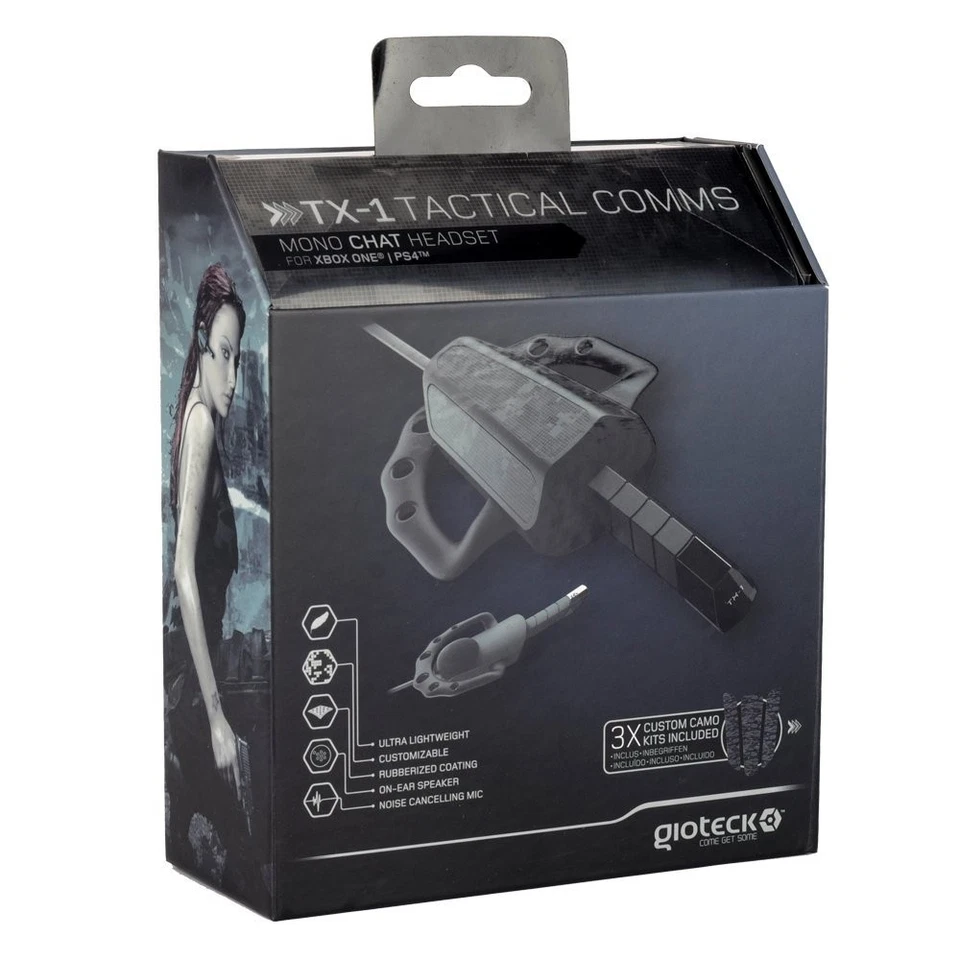 Gioteck TX-1 Tactical Comms Mono Chat Headset for Xbox On (Not Machine Spacific) - Image 2 of 4