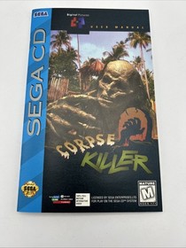 Corpse Killer (Sega CD, 1994) CIB Complete w/ Manual Tatoo Inserts - no Reg