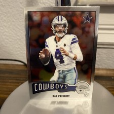 2025 Topps Chrome Football DAK PRESCOTT Refractor 1975-10 Dallas Cowboys NFL ⭐️