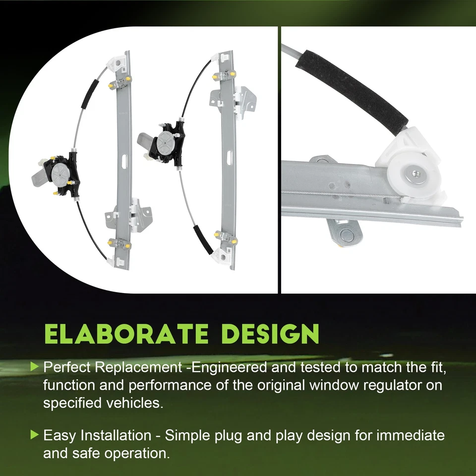 Regulador de janela de energia com motor dianteiro esquerdo direito para Kia Rio5 Hyundai - Imagem 4 de 4