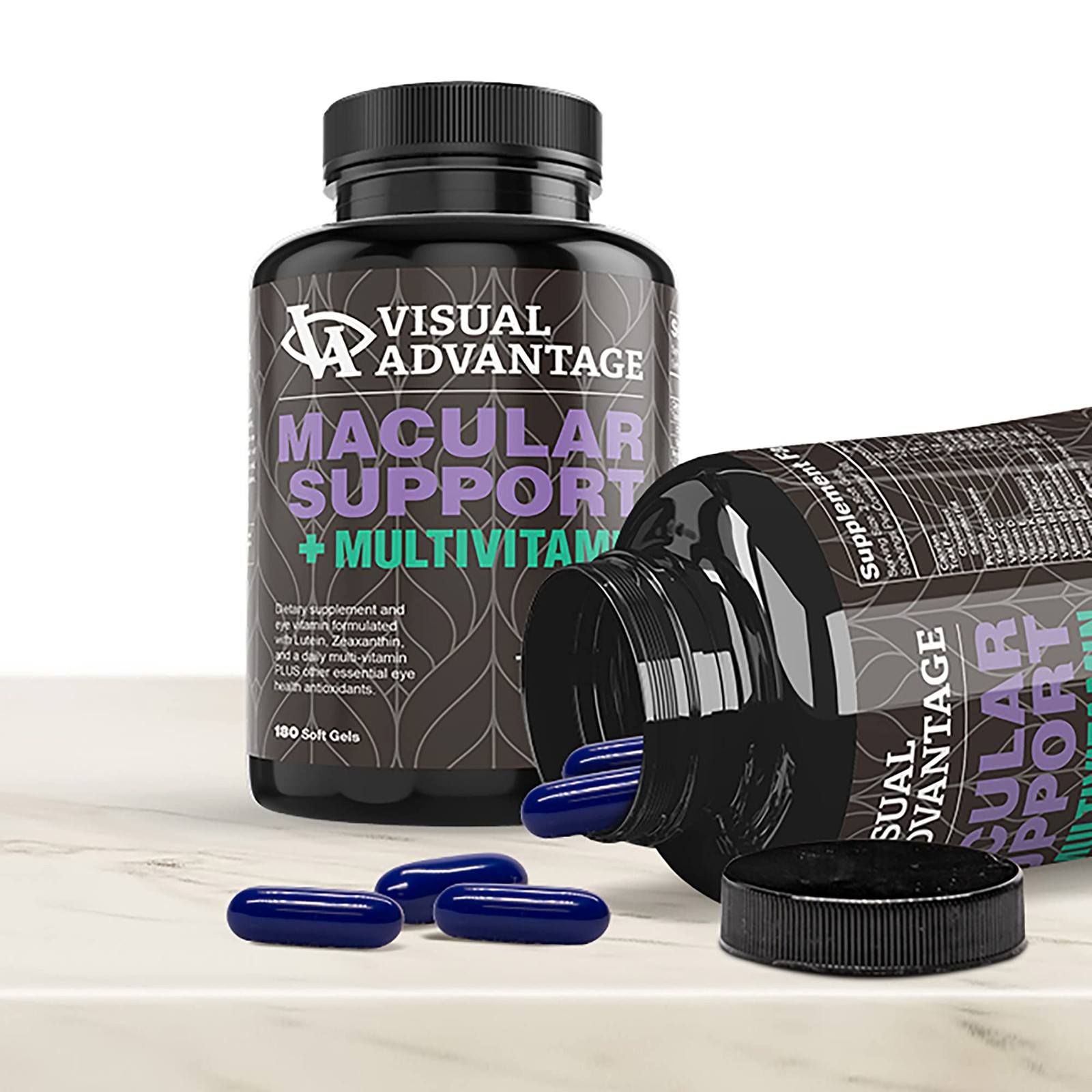 Visual Advantage Lunovus Macular Support Plus Multivitamin Based on AREDS 2 S...