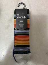 NEW Stance Casual Rockford Baby / Toddler Crew Socks Cool 3 Pack 2-4 Years