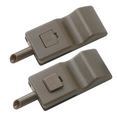 Door Lock Knob (2pcs) Compatible with 2007-2014 Avalanche Color: Cashmere 2pcs